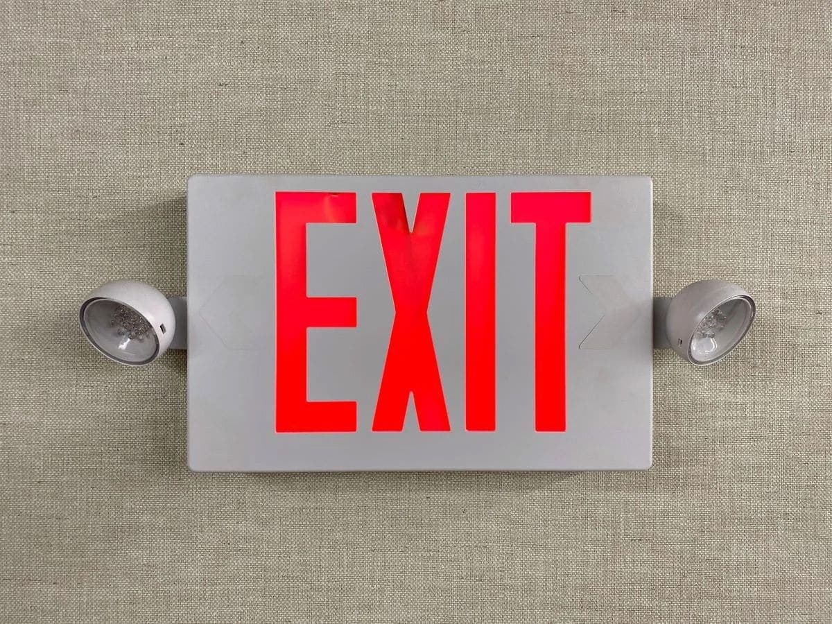 Photoluminescent Exit Lighting — product photo